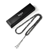 99 Natural Stone Prayer Beads – Sesame Jasper – Spiritual Tasbih Jewelry From Kenz Jewelry – Premium Arabic Jewelry