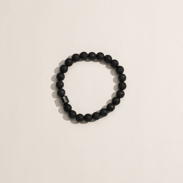 Black Beads Bracelet