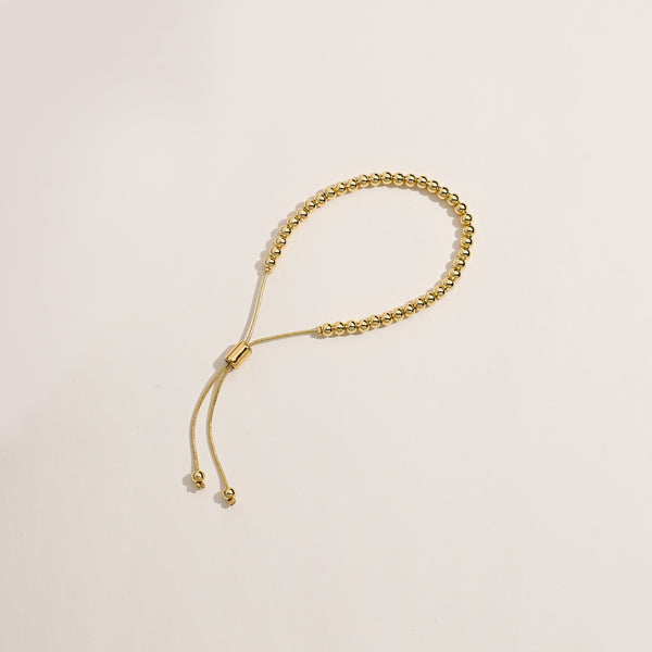 Gold Beads Bracelet