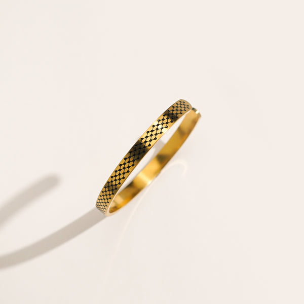 Kuffiyeh Cuff | Gold