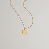 Arabic Letter Circle Necklace