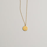 Arabic Letter Circle Necklace