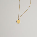 Arabic Letter Circle Necklace