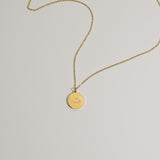 Arabic Letter Circle Necklace