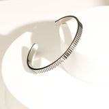 Silver Kuffiyeh Cuff – Statement Heritage Jewelry From Kenz Jewelry – Luxury Arabic Jewelry