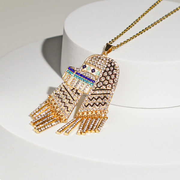 Aqsa Kuffiyeh Necklace