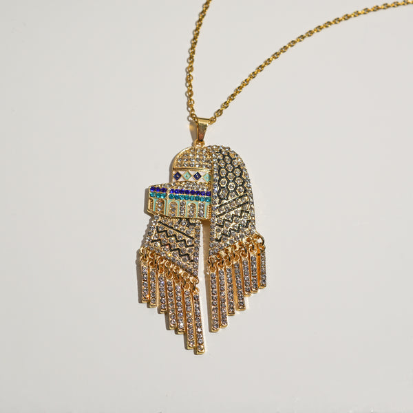 Aqsa Kuffiyeh Necklace