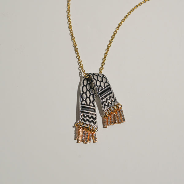 Kuffiyeh Necklace | Black