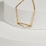 Gold Palestine Outline Bracelet 18K Gold Plated – Iconic Palestinian Heritage Jewelry From Kenz Jewelry – Premium Arabic Jewelry