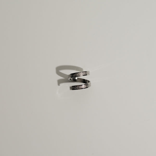 Ayatul Kursi Spiral Ring | Silver