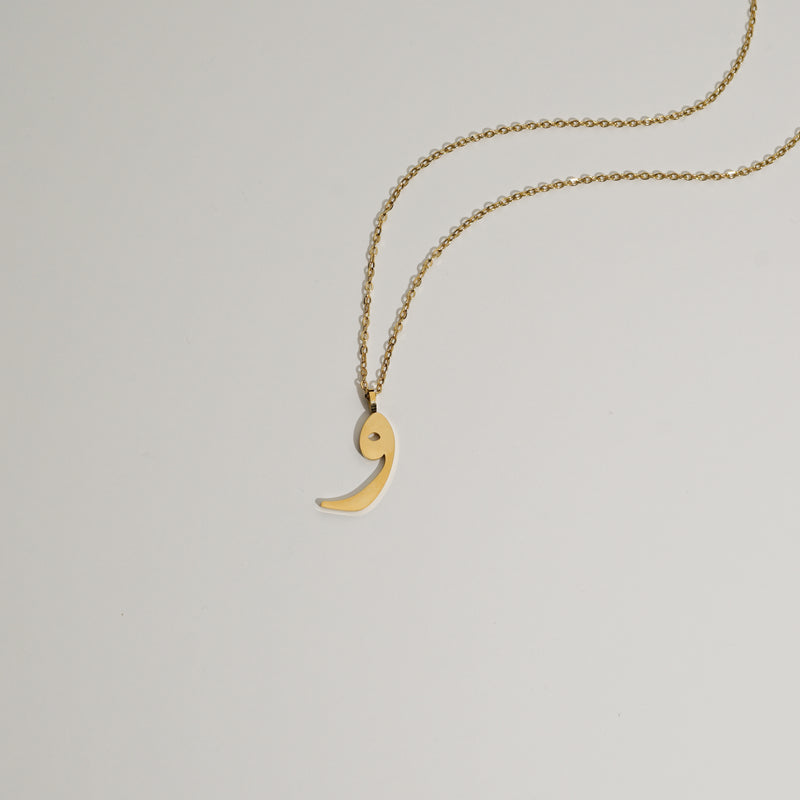 Arabic Letter Necklace