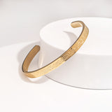 Gold Ayatul Kursi Bracelet 18K Gold Plated – Spiritual Protection Jewelry From Kenz Jewelry – Premium Arabic Jewelry