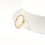 Gold Love Ring 18K Gold Plated – Elegant Romantic Jewelry From Kenz Jewelry – Premium Arabic Jewelry