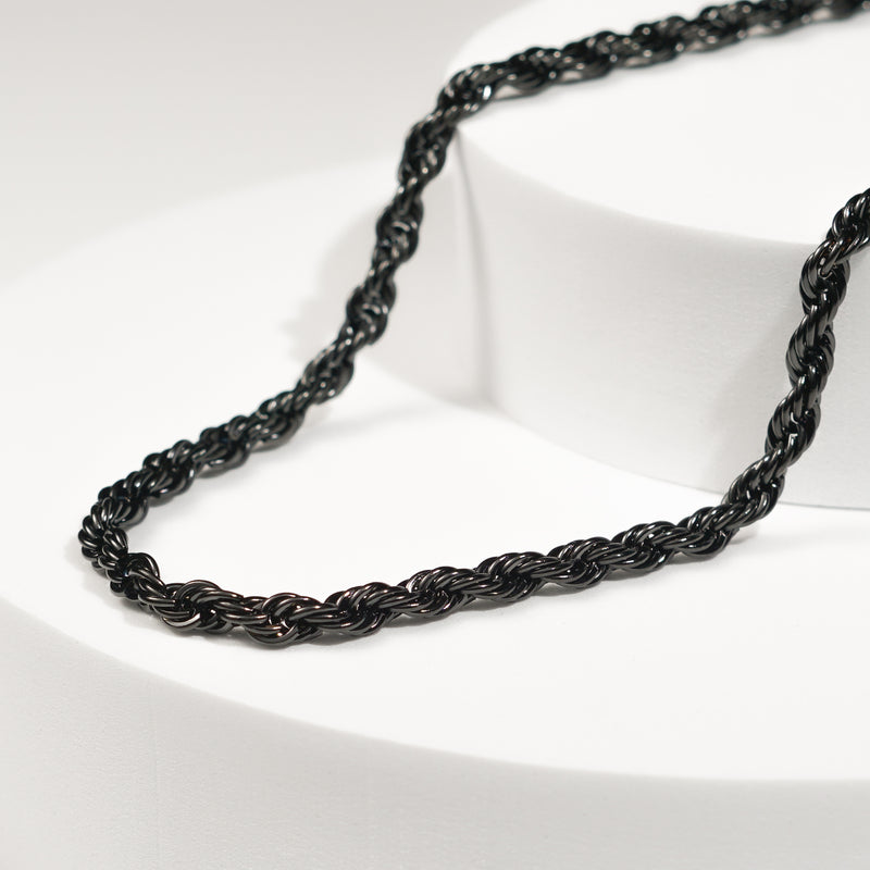 Black Rope Chain