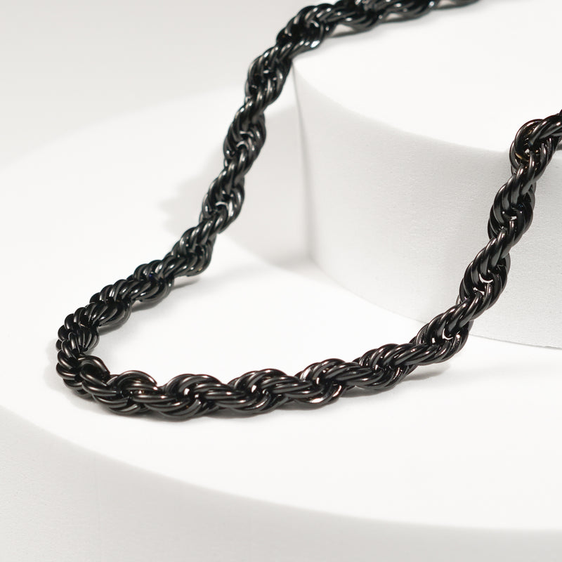 Black Rope Chain