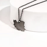 Iran Map Necklace