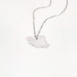 Iran Map Necklace