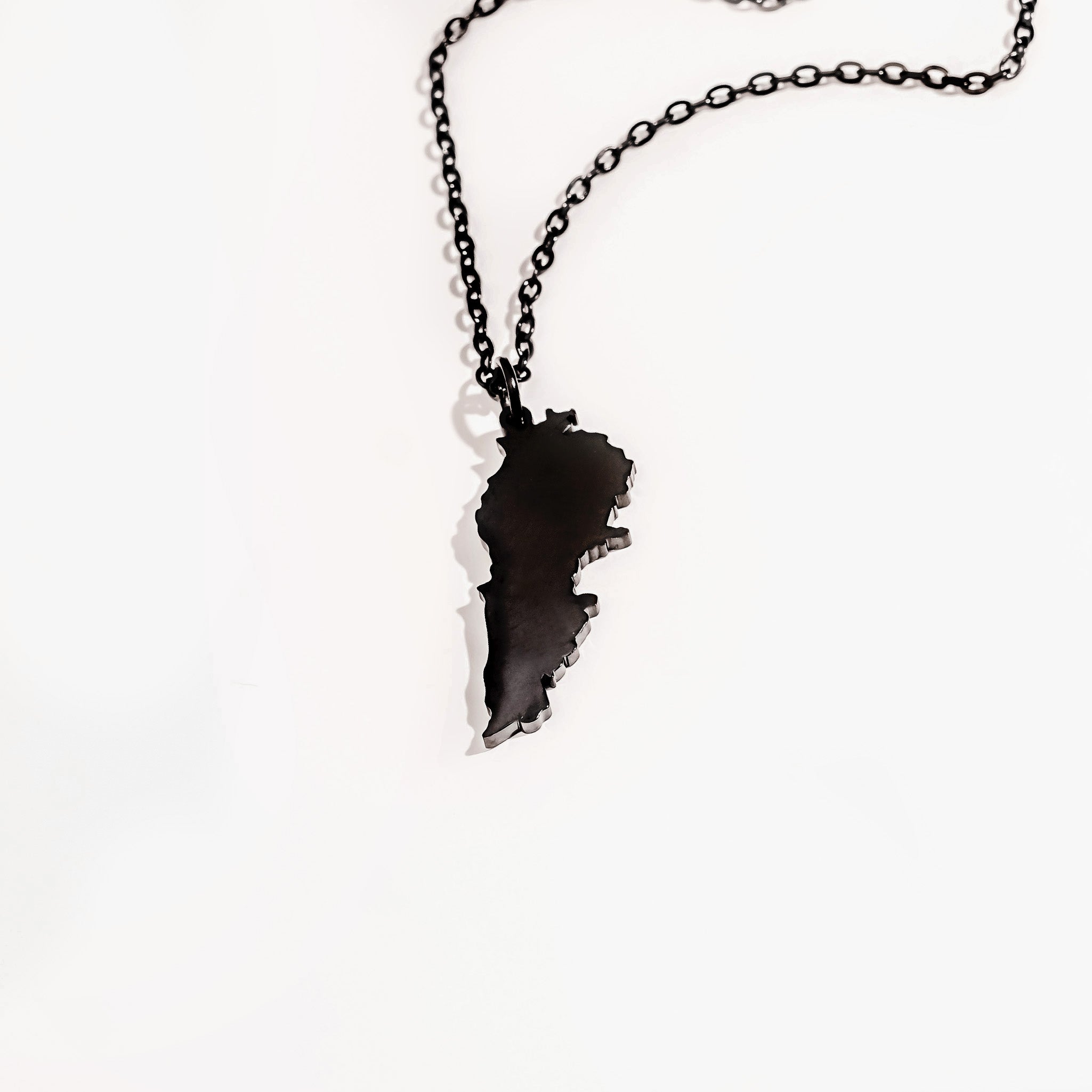 Lebanon Map Pendant Necklace – Kenz Jewelry