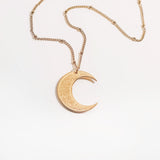 Ayatul Kursi Crescent Necklace