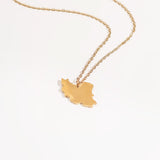 Iran Map Necklace