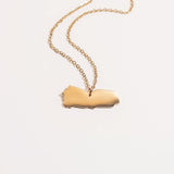 Yemen Map Pendant Necklace