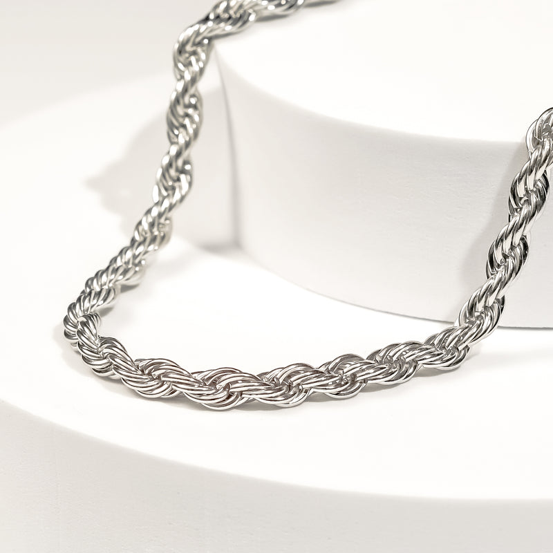 Silver Rope Chain