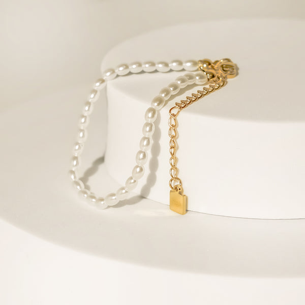 Tasbih Oval Pearl Bracelet