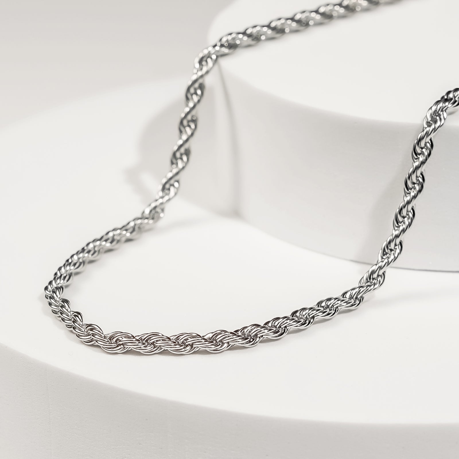 Rope Chain | Silver – Kenz Jewelry