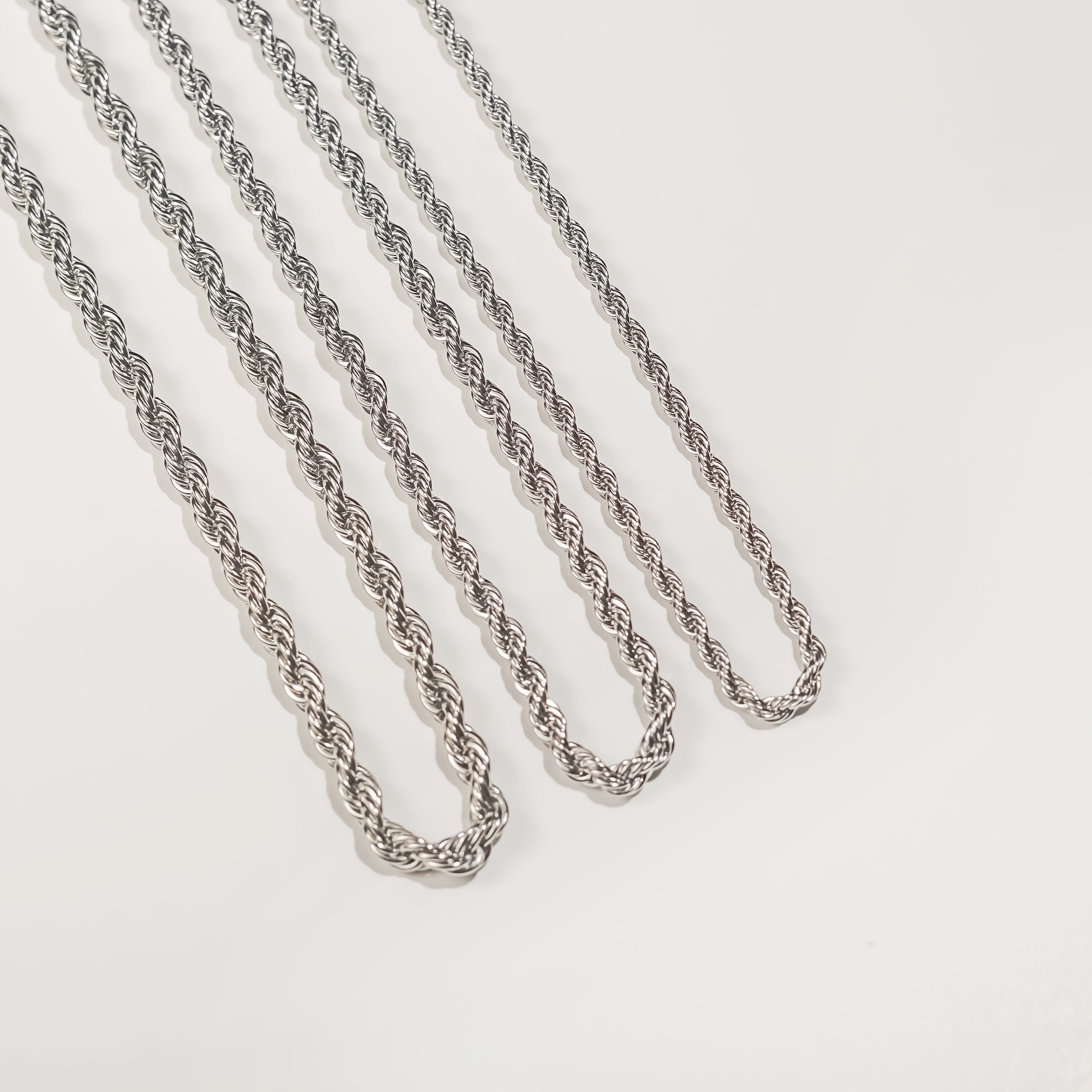 Rope Chain | Silver – Kenz Jewelry